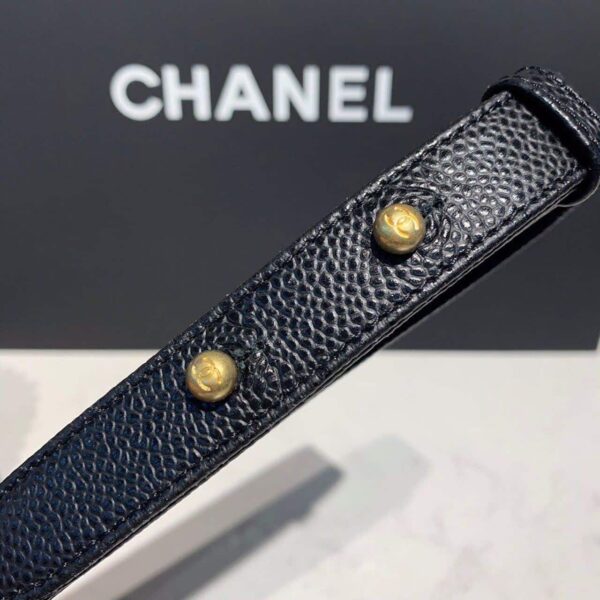 [REP 1:1] Chanel Boy Handbag Gold Toned Hardware Black For Women, Women's Bags, Shoulder And Crossbody Bags 9.8in/25cm A67086