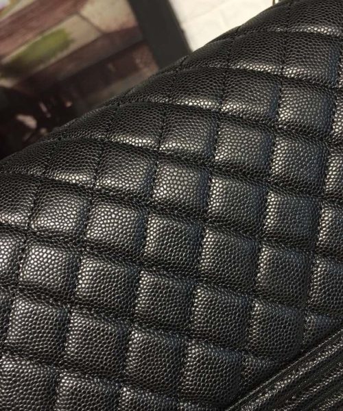 [REP 1:1] Chanel Boy Handbag Silver Hardware Black For Women, Women's Handbags, Shoulder And Crossbody Bags 9.8in/25cm A67086