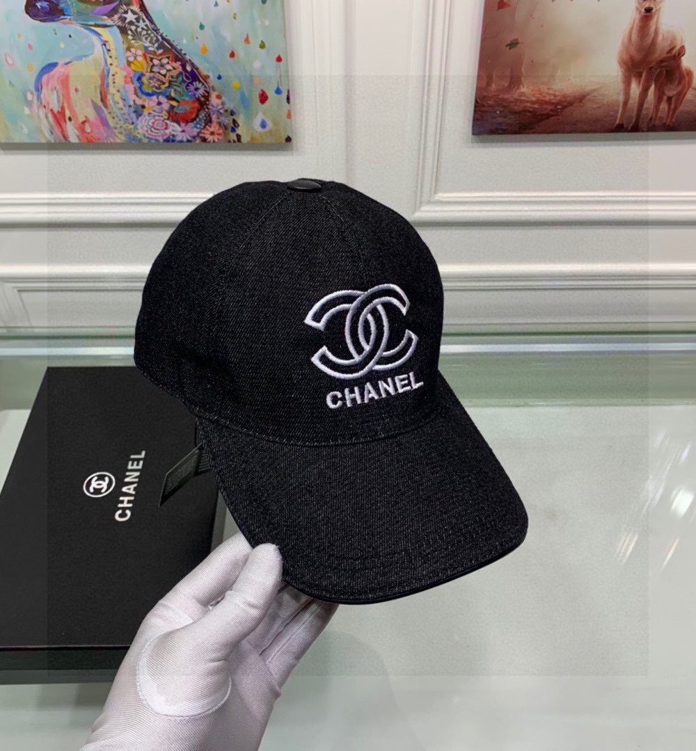 Chanel Cap Black
