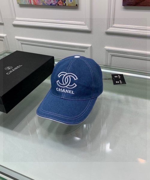 Chanel Cap Blue