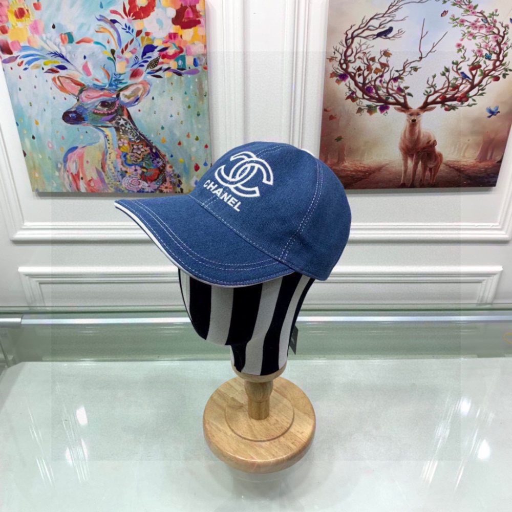 Chanel Cap Blue - Image 7