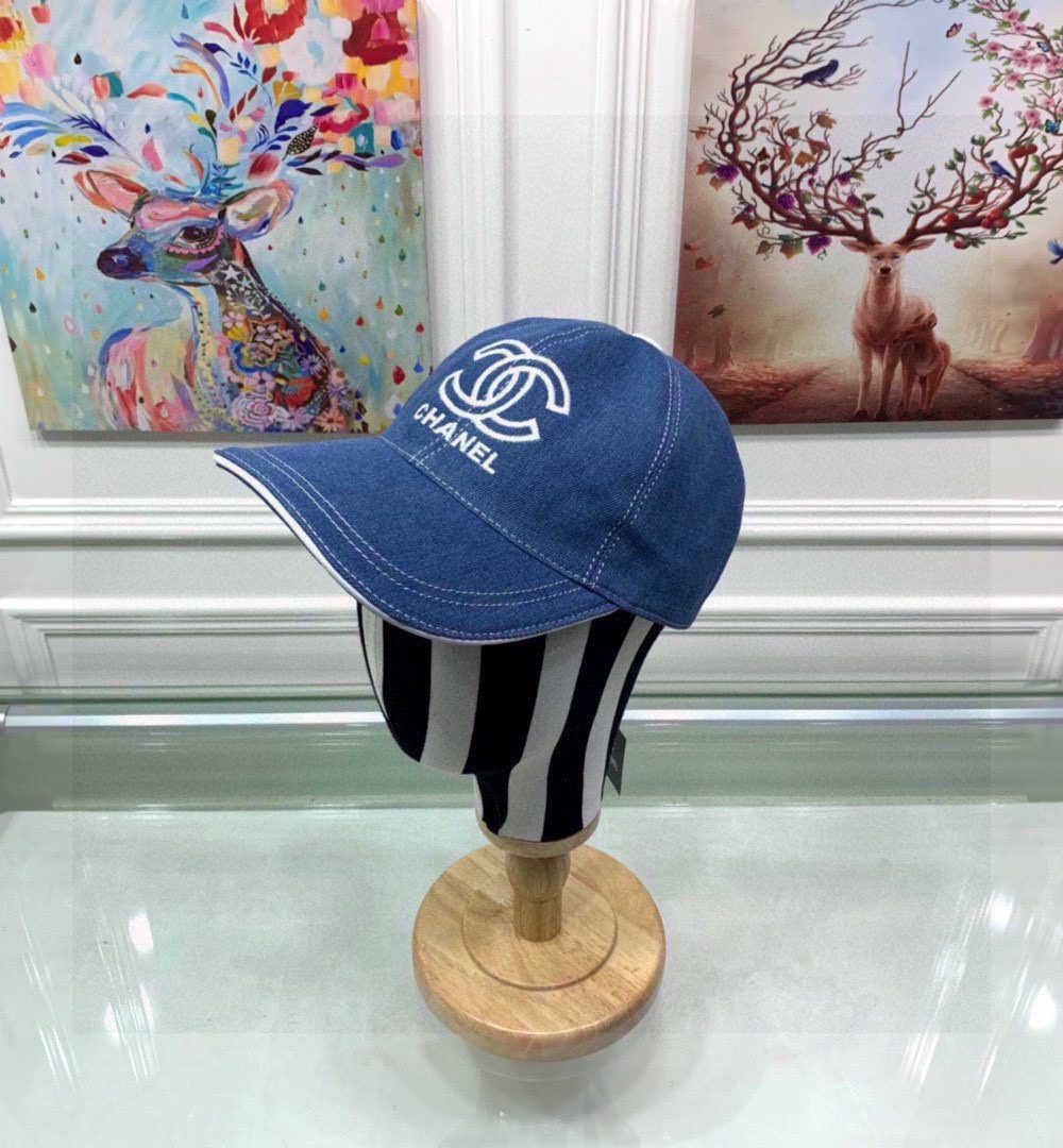 Chanel Cap Blue