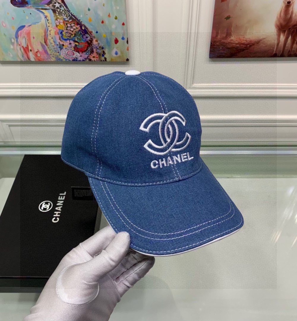 Chanel Cap Blue