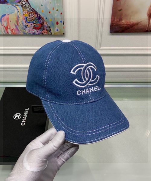 Chanel Cap Blue