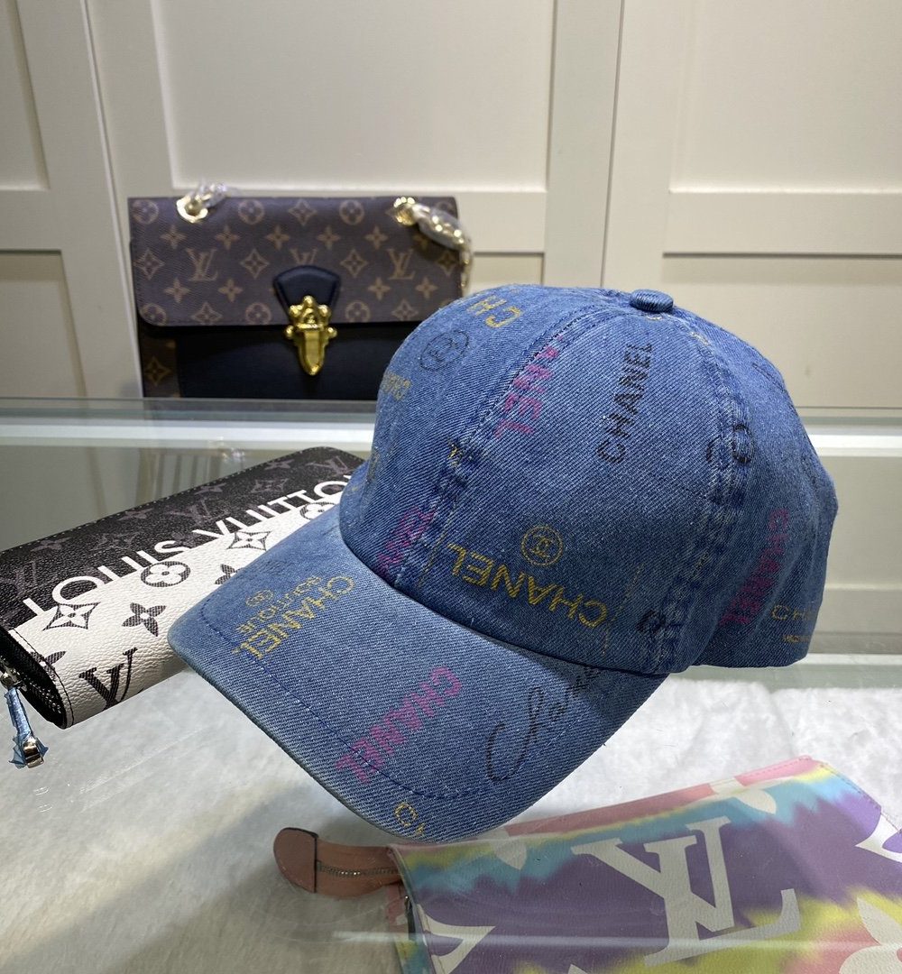 Chanel Cap Blue