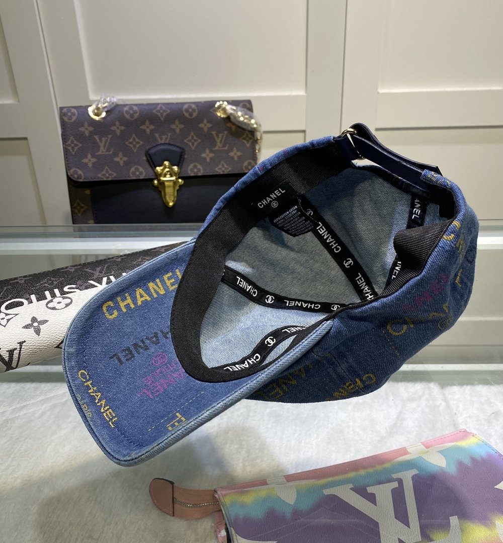 Chanel Cap Blue