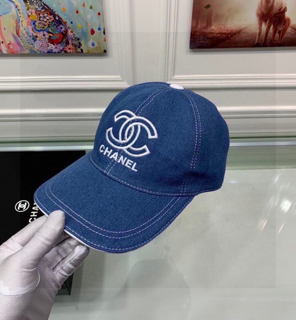 Chanel Cap Blue