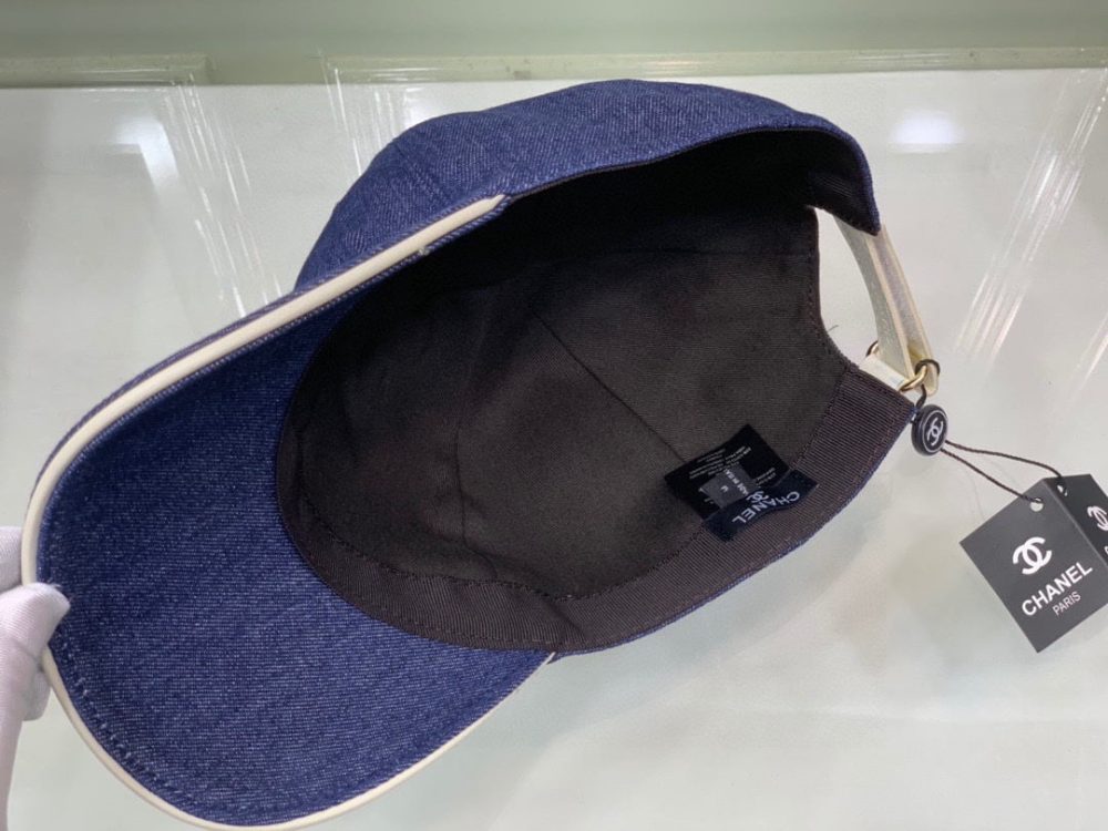 Chanel Cap Dark Blue - Image 6
