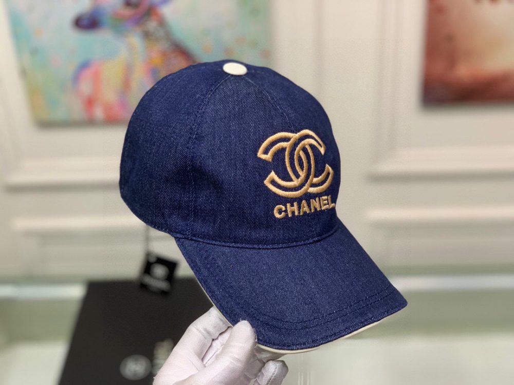 Chanel Cap Dark Blue - Image 2