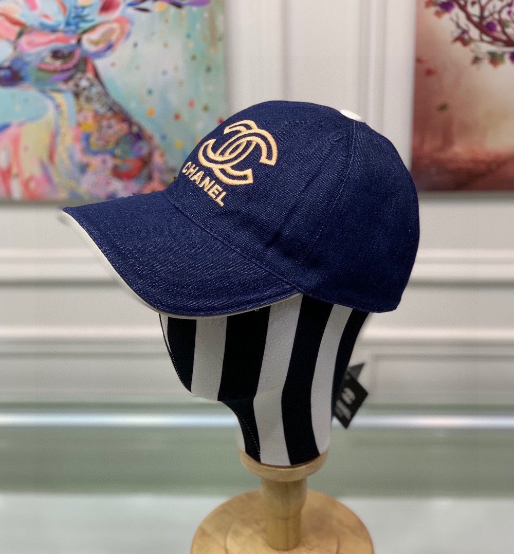 Chanel Cap Dark Blue