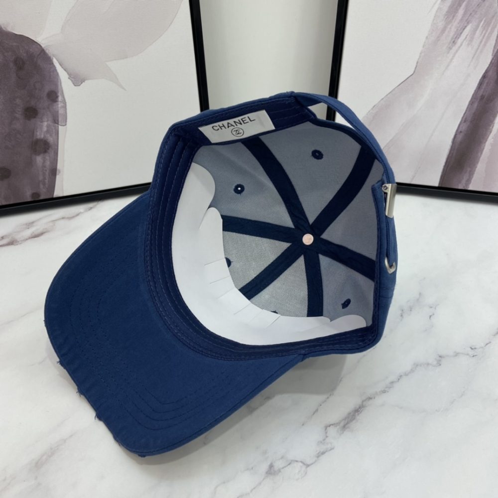 Chanel Cap Dark Blue - Image 3