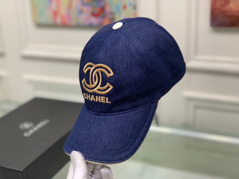 Chanel Cap Dark Blue - Image 8