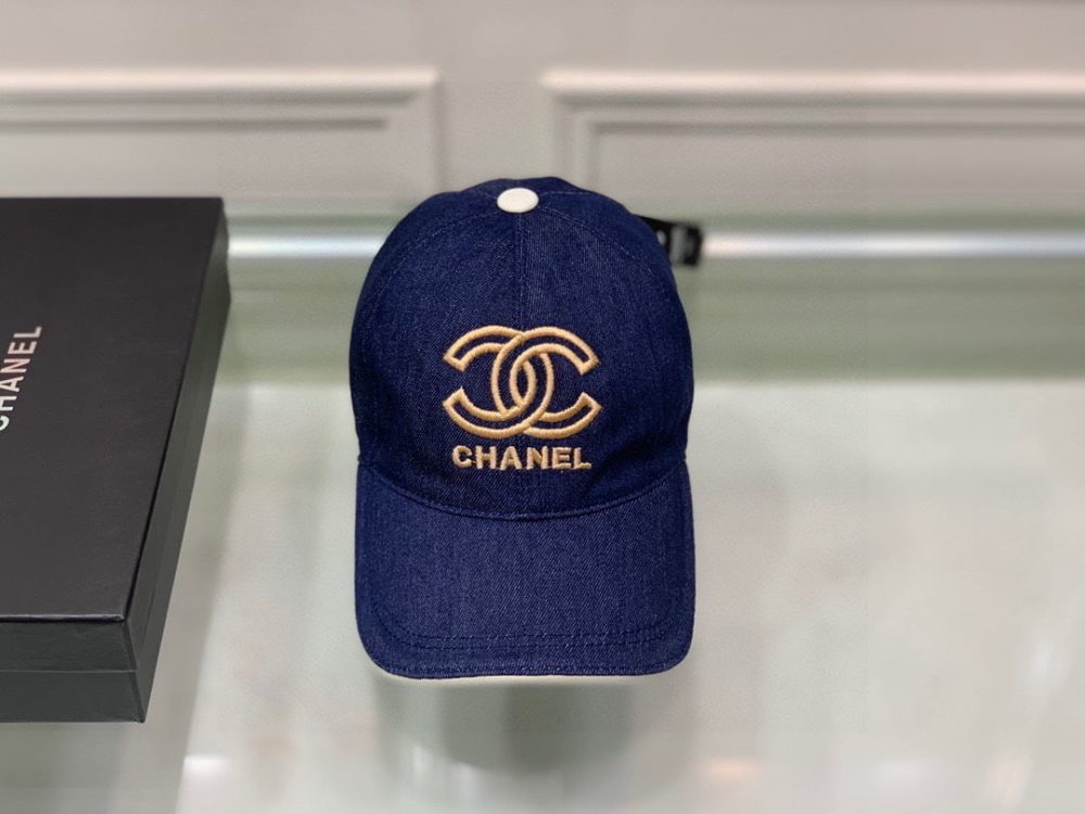 Chanel Cap Dark Blue - Image 3