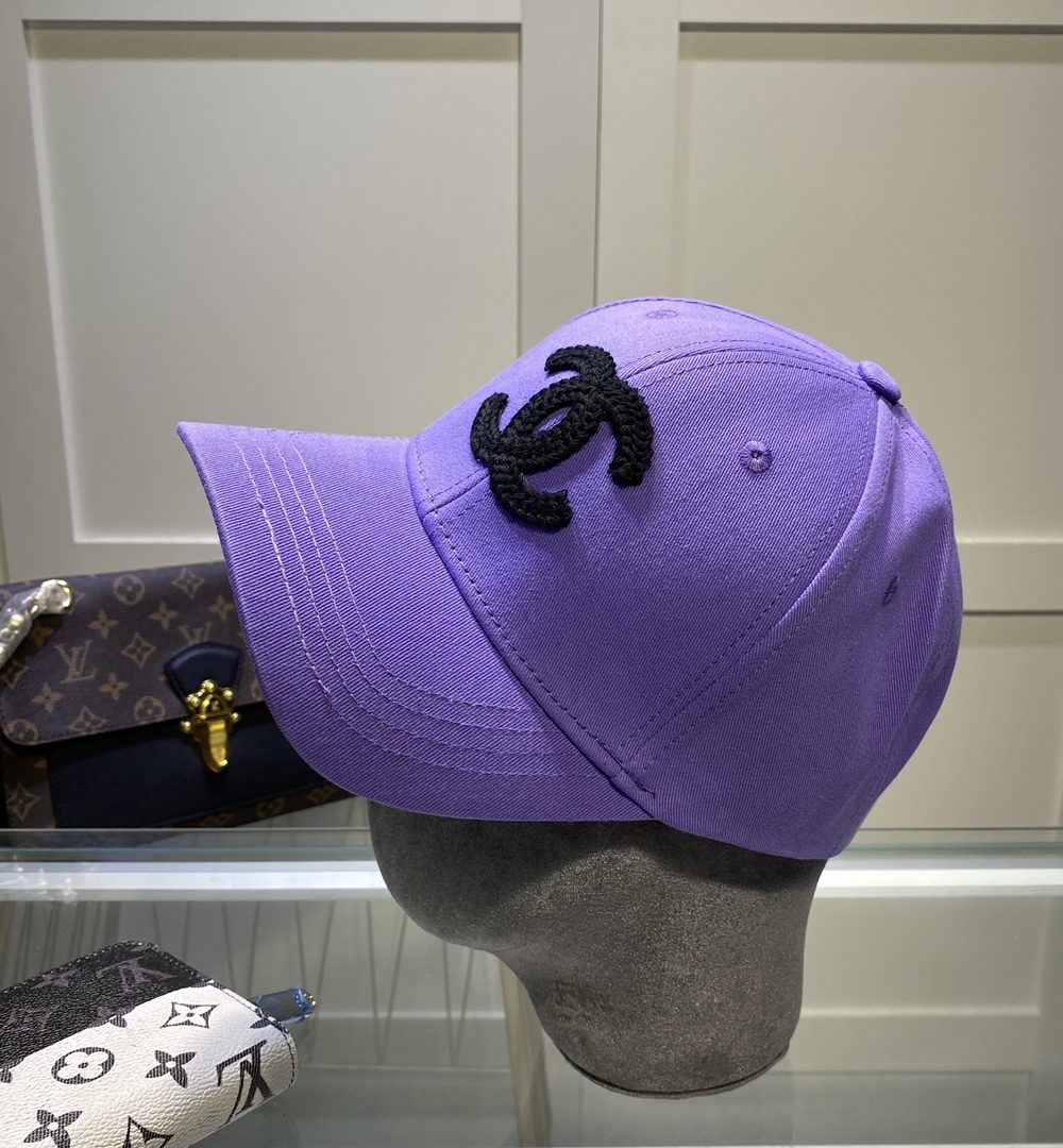 Chanel Cap Purple