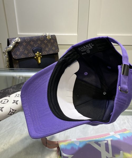 Chanel Cap Purple