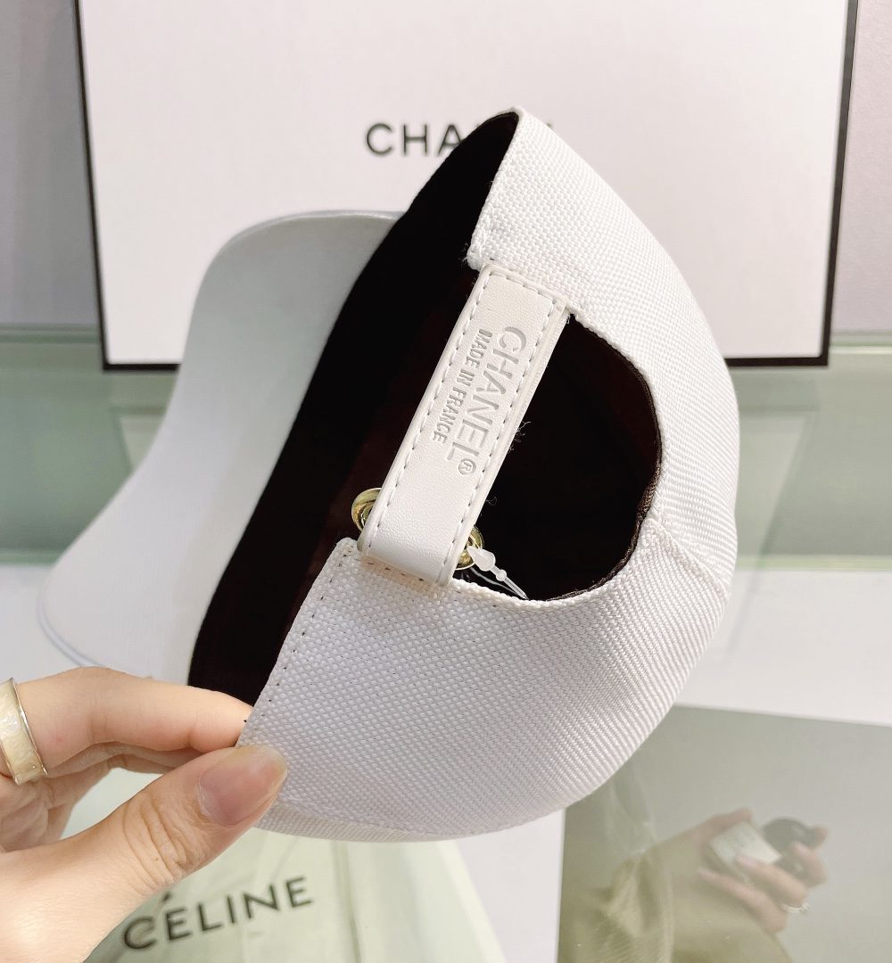 Chanel Cap White