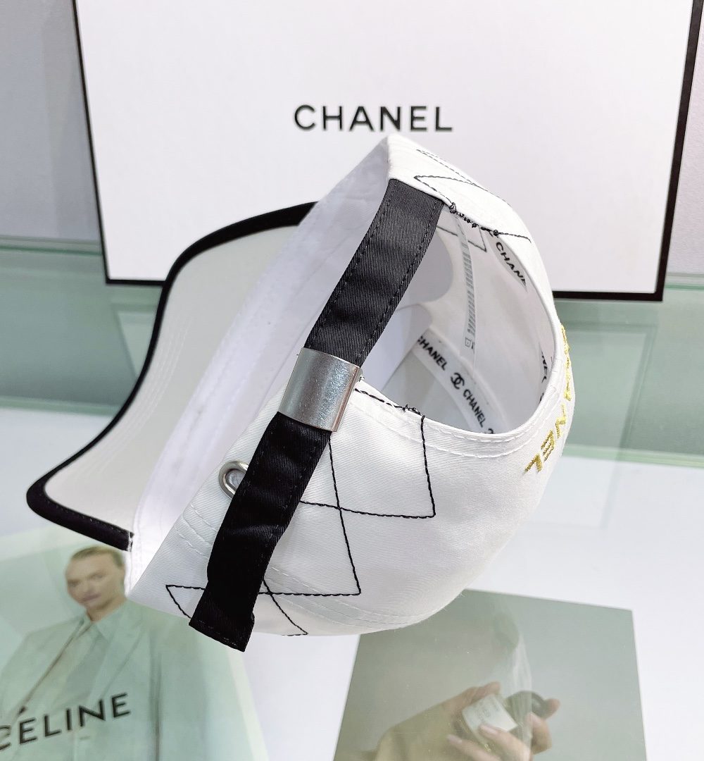 Chanel Cap White