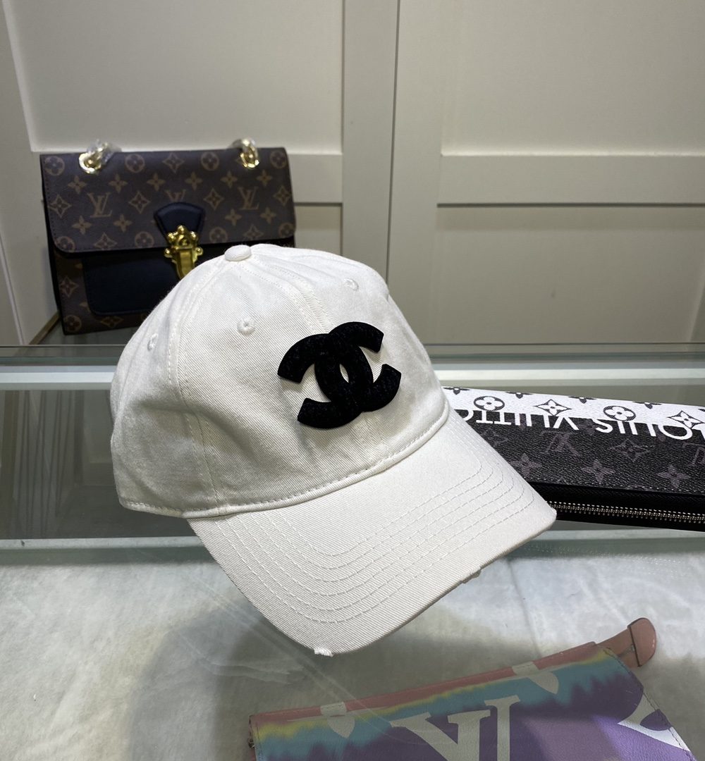 Chanel Cap White