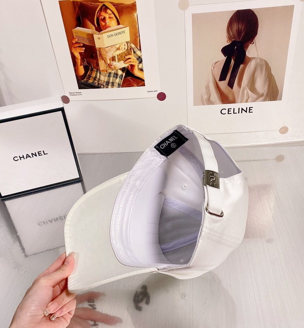 Chanel Cap White