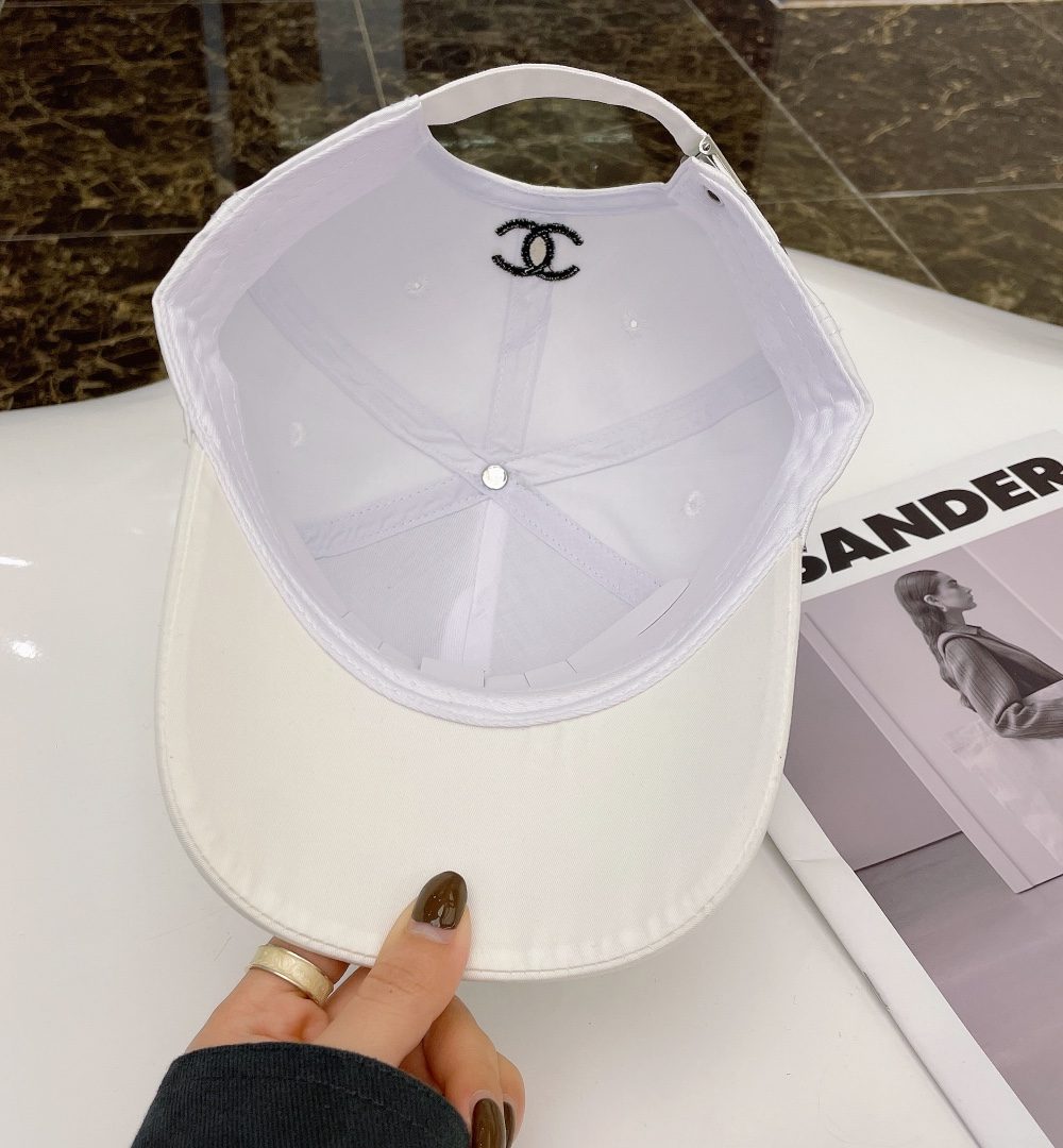 Chanel Cap White