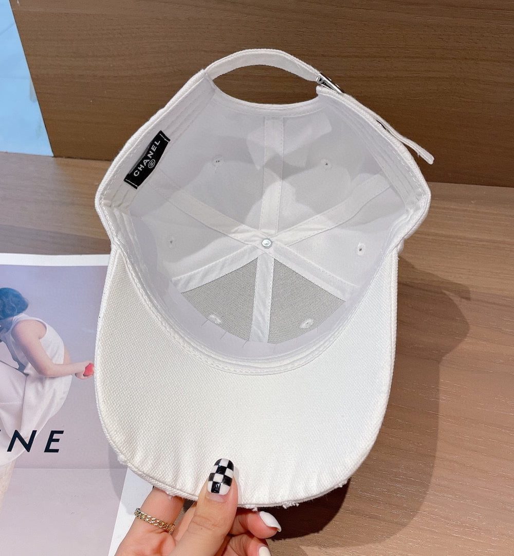 Chanel Cap White