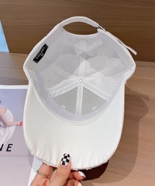 Chanel Cap White