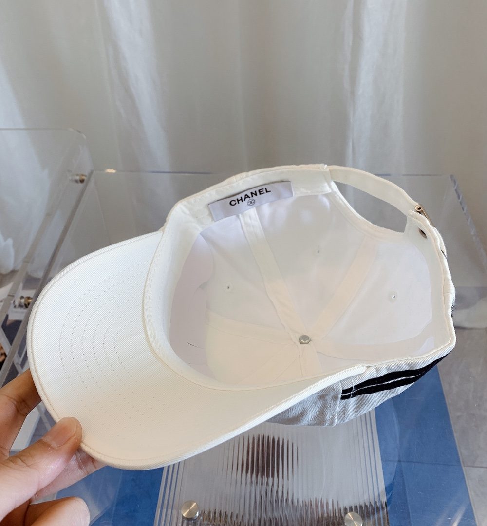 Chanel Cap White