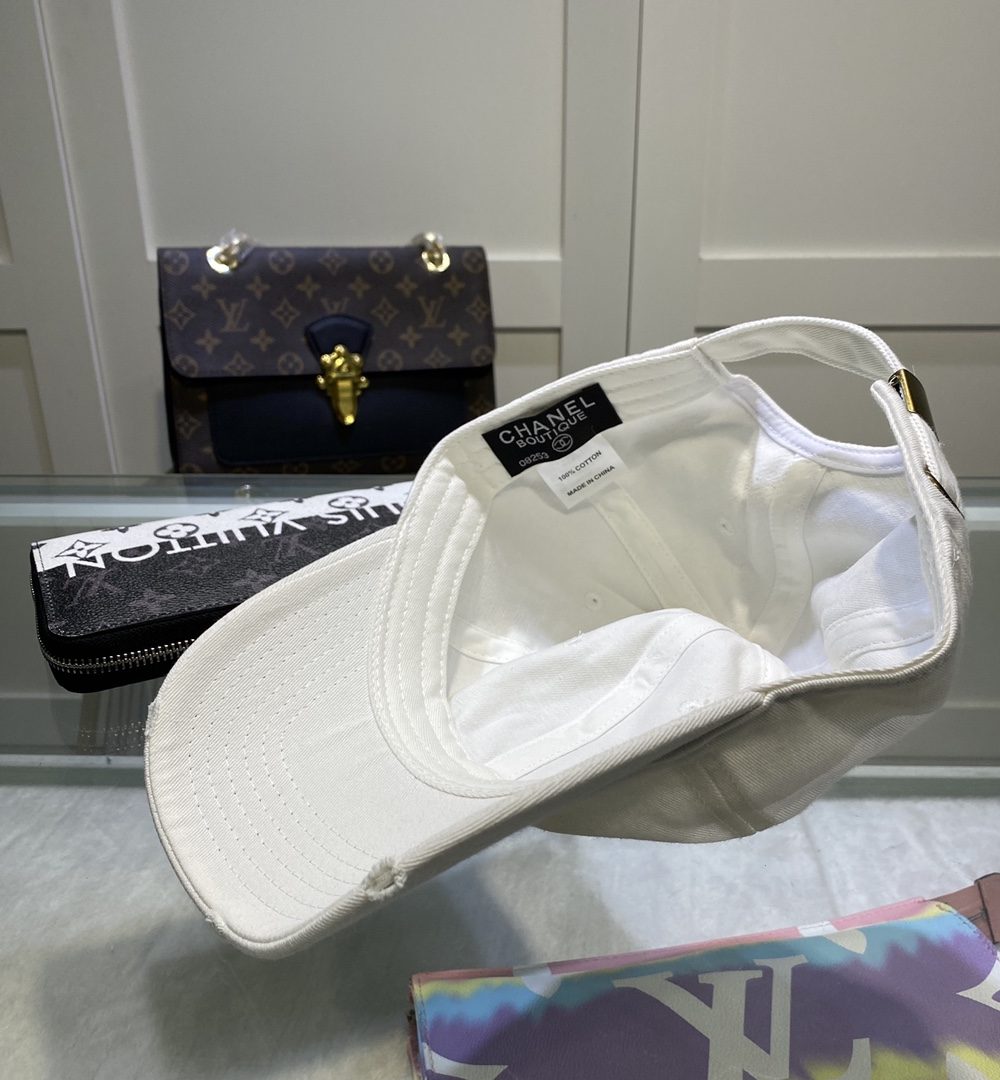 Chanel Cap White
