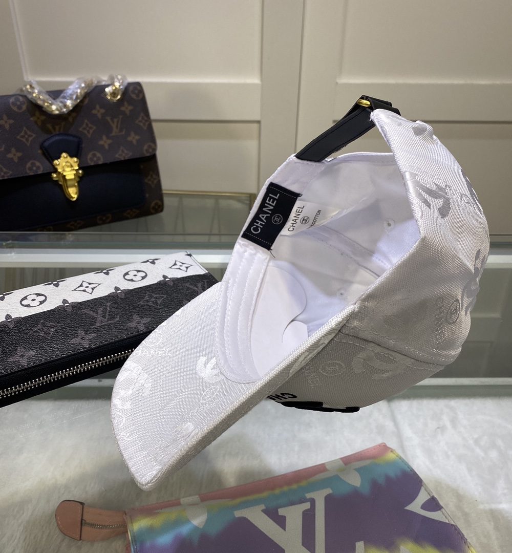 Chanel Cap White