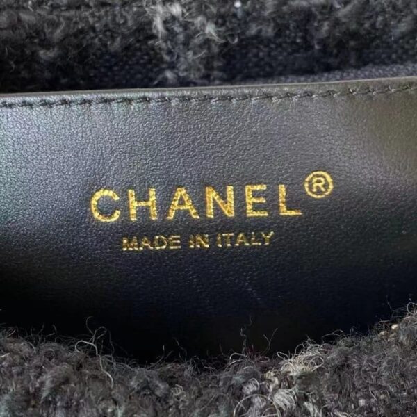 [REP 1:1] Chanel CC Hobo Bag Black For Women 24cm / 9.4in AS3562