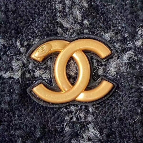 [REP 1:1] Chanel CC Hobo Bag Black For Women 24cm / 9.4in AS3562