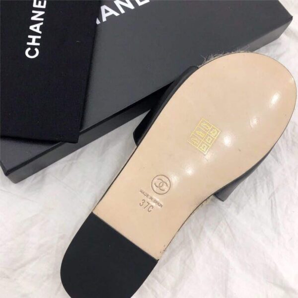 Chanel CC Jewel Logo Espadrille Black For Women, Women's Shoes