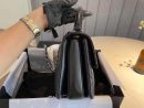 [REP 1:1] Chanel Classic Flap Bag Silver Hardware Black 9.8in/25cm