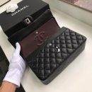 [REP 1:1] Chanel Classic HandBag Black For Women 9.9in/25.5cm A01112