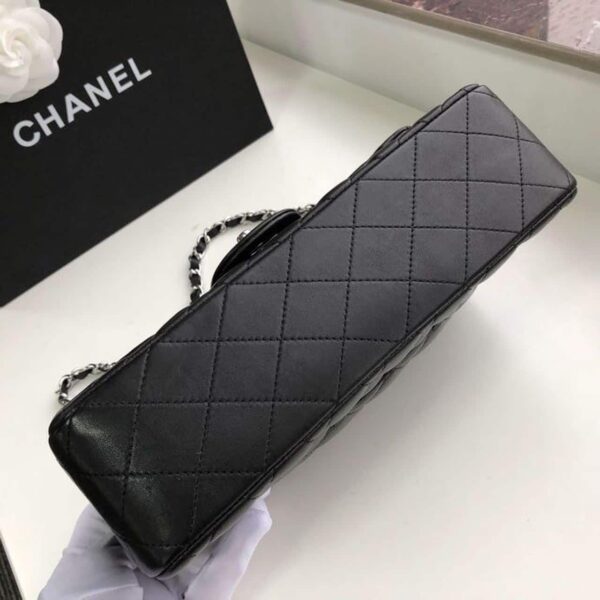 [REP 1:1] Chanel Classic HandBag Black For Women 9.9in/25.5cm A01112