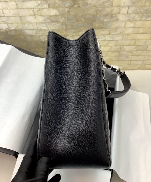 [REP 1:1] Chanel Classic Tote Bag Silver Hardware Black For Women 13.3in/34cm