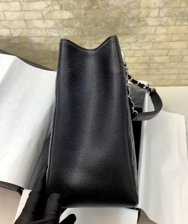 [REP 1:1] Chanel Classic Tote Bag Silver Hardware Black For Women 13.3in/34cm