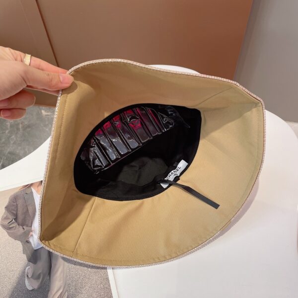 Chanel Cloche Hat Beige Chanel Hat