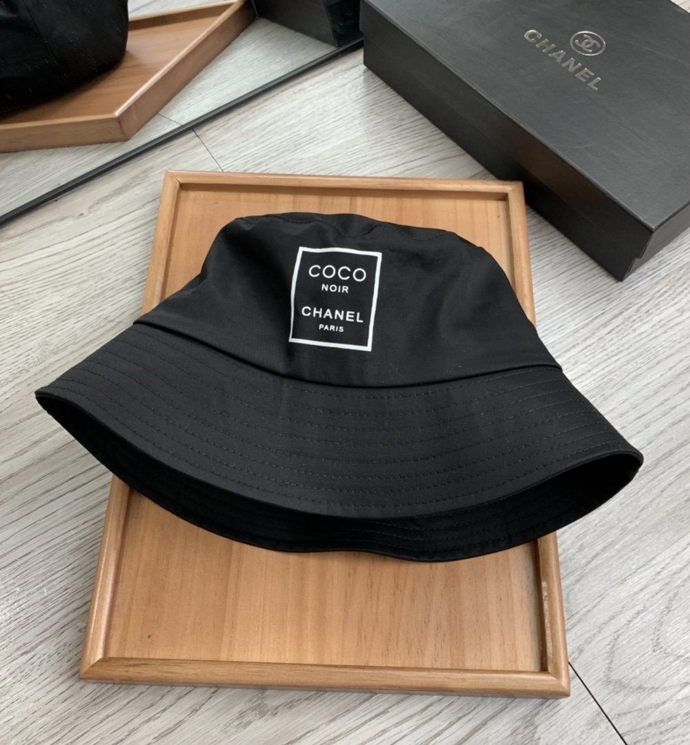 Chanel Cloche Hat Black Chanel Hat