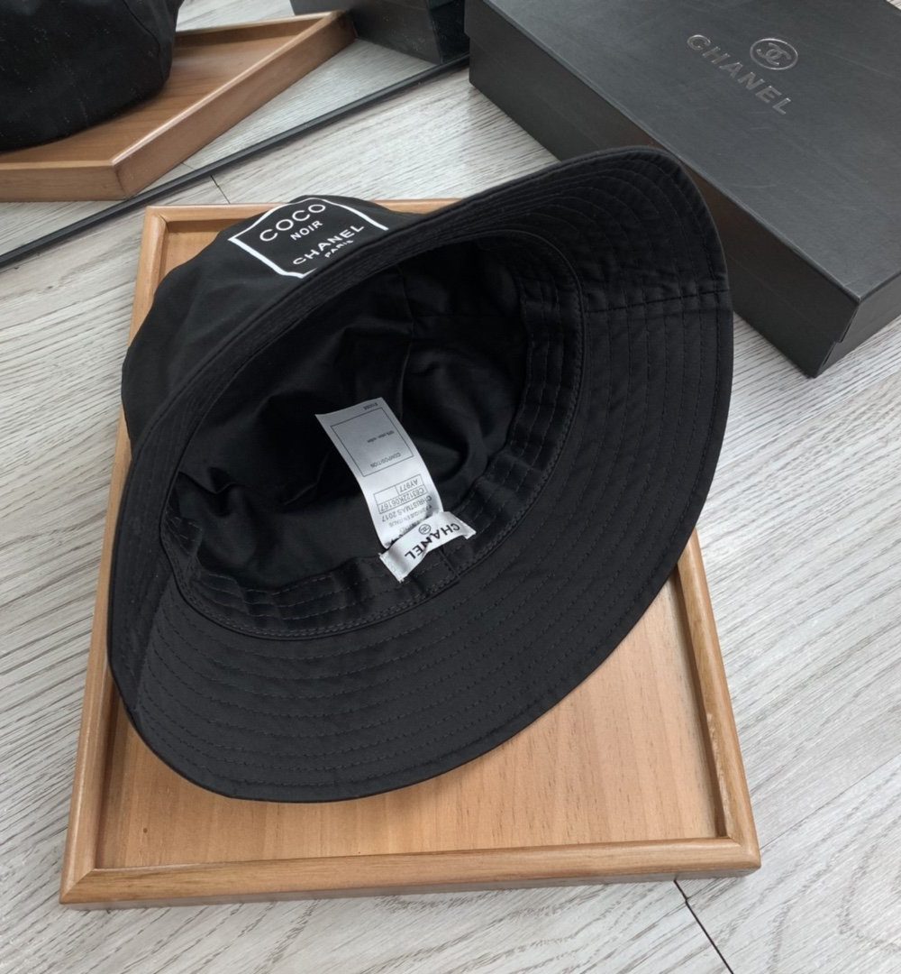 Chanel Cloche Hat Black Chanel Hat