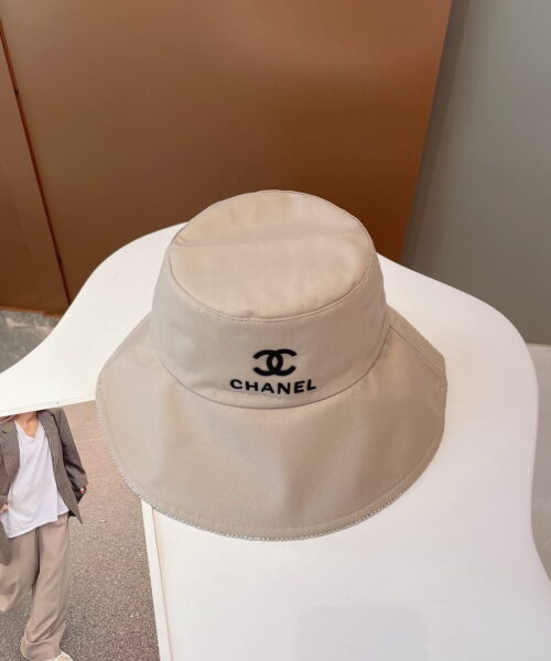 Chanel Cloche Hat Cream Chanel Hat