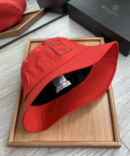 Chanel Cloche Hat Red Chanel Hat