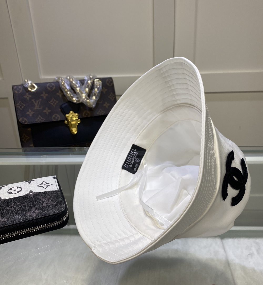 Chanel Cloche White