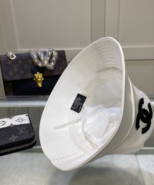Chanel Cloche White