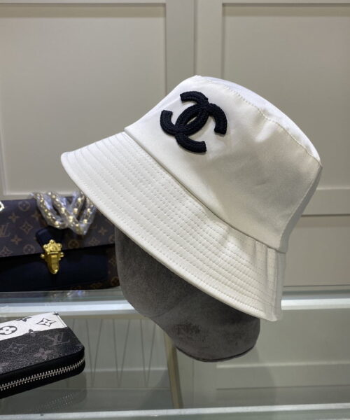 Chanel Cloche White
