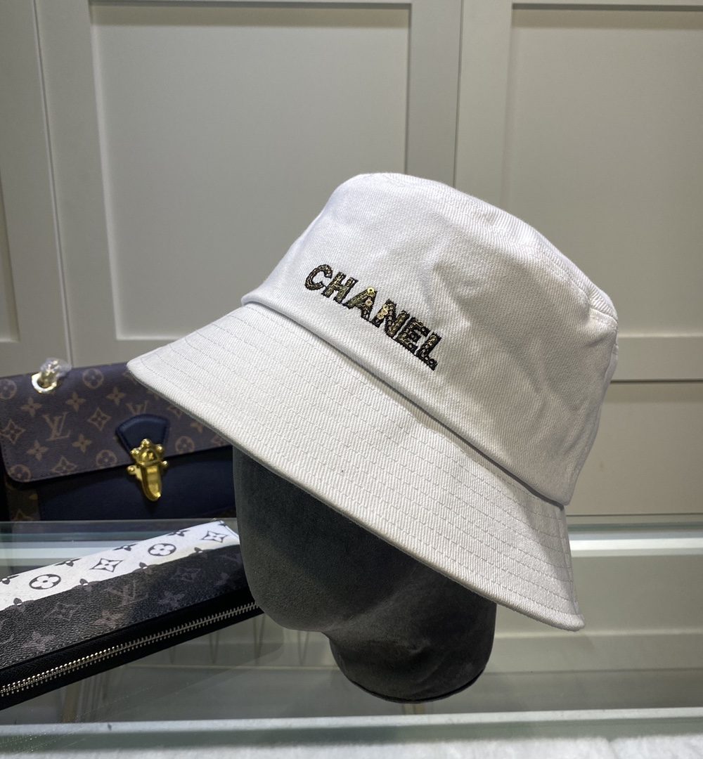 Chanel Cloche White