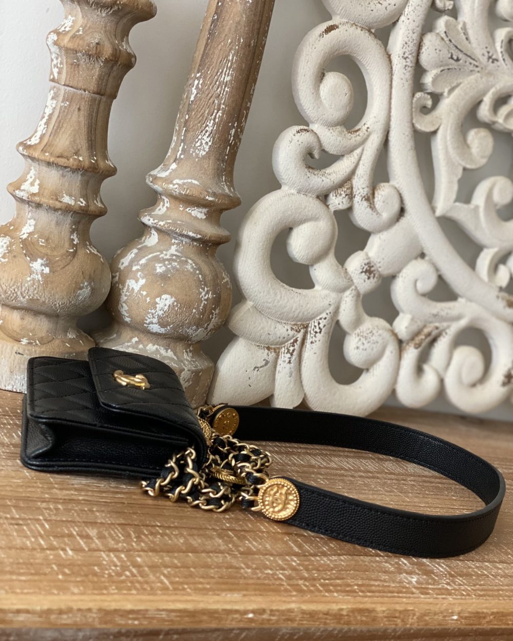 [REP 1:1] Chanel Clutch With Chain Black For Women, Women's Bags 4.8in/12.3cm AP2857 B08447 94305