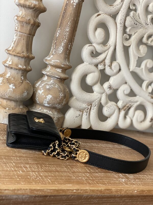 [REP 1:1] Chanel Clutch With Chain Black For Women, Women's Bags 4.8in/12.3cm AP2857 B08447 94305