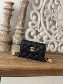 [REP 1:1] Chanel Clutch With Chain Black For Women, Women's Bags 4.8in/12.3cm AP2857 B08447 94305