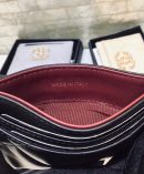 1:1 Replica Chanel CO-CO 19 Card Holder Wallet 11cm/4.3in Gold Toned Hardware For Women Black